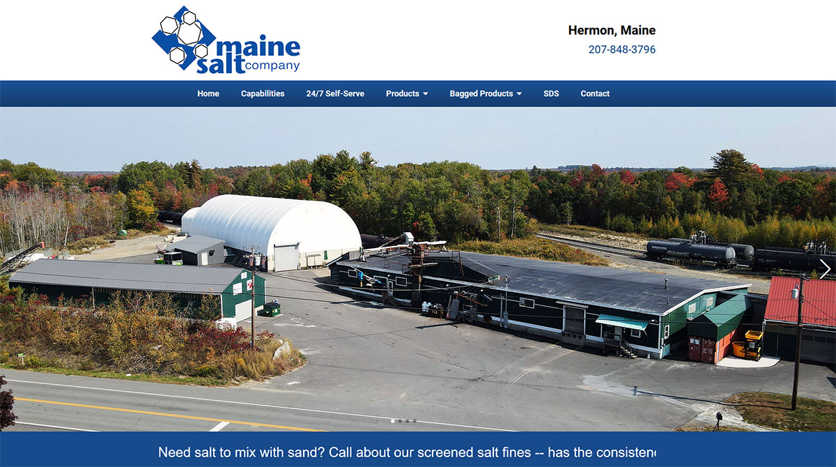 Maine Salt Company facility